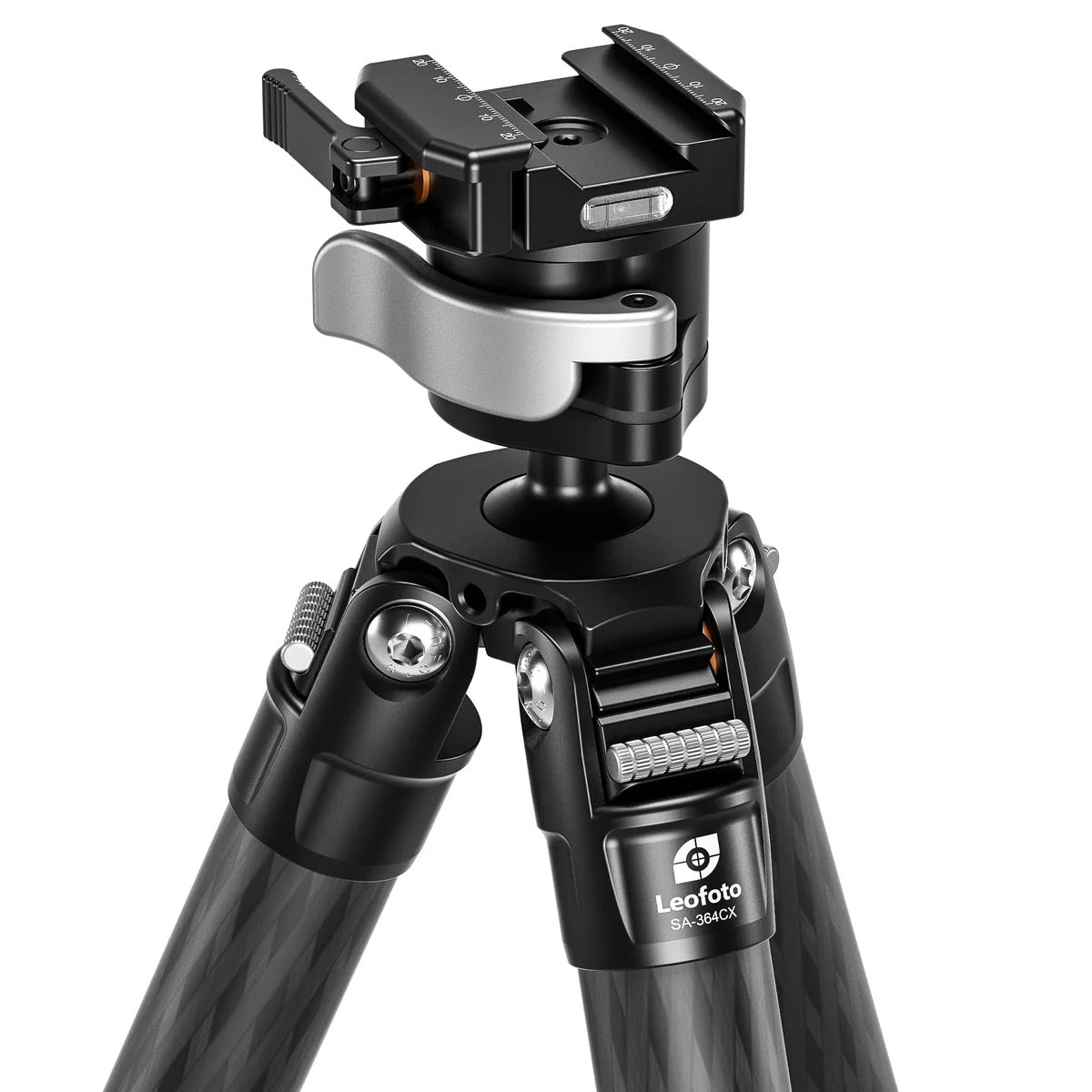 LEOFOTO SA-403CX RIFLE TRIPOD + MH-40X RAPID LOCK Ballhead (Arca & Picatinny Clamp)