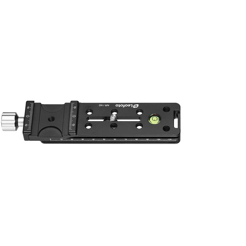 LEOFOTO NR-140D Rail with Clamp for Garmin XERO C1 Chronograph - NR-140D Arca & Picatinny