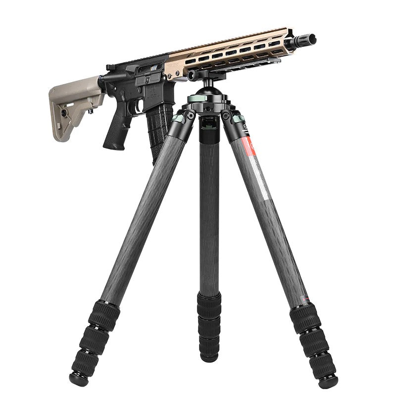 LEOFOTO T4040CS RIFLE TRIPOD with Dynamic Ball Head Set - Shooting Warehouse Sport Optics