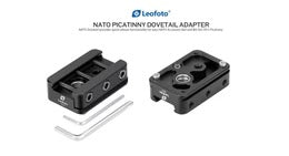 LEOFOTO GS-1 NATO-DVTL Picatinny Rifle Mount | Arca Compatible QR Clamp