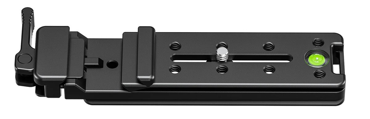LEOFOTO NR-140D Rail with Clamp for Garmin XERO C1 Chronograph - NR-140D Arca & Picatinny