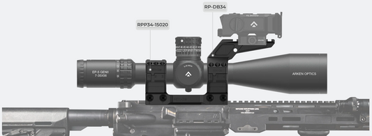 ARKEN OPTICS Rigid Precision PRS Scope Mount 34mm-1.50" (20 MOA) - COMING MID-NOVEMBER!! - Shooting Warehouse Sport Optics