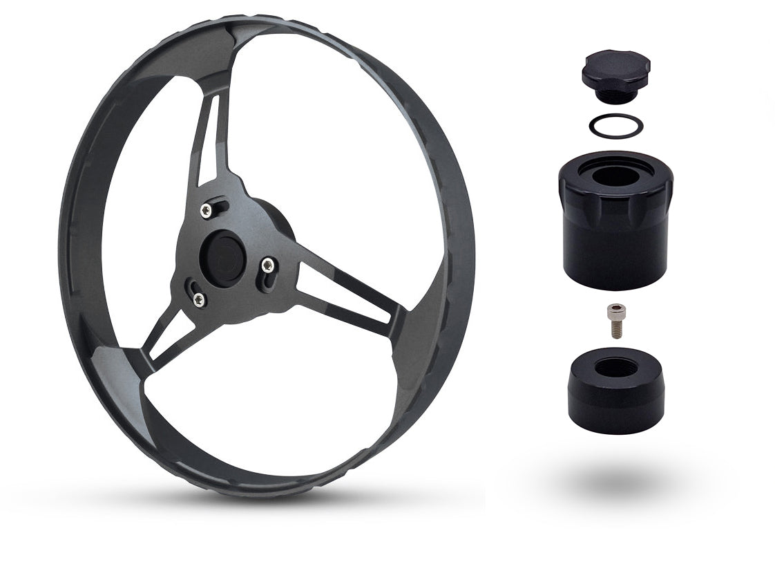 Falcon Optics X50 10-50x60 SFP Riflescope with MOA Reticle, and 1/8 MOA Click Adjustments - Shooting Warehouse Sport Optics