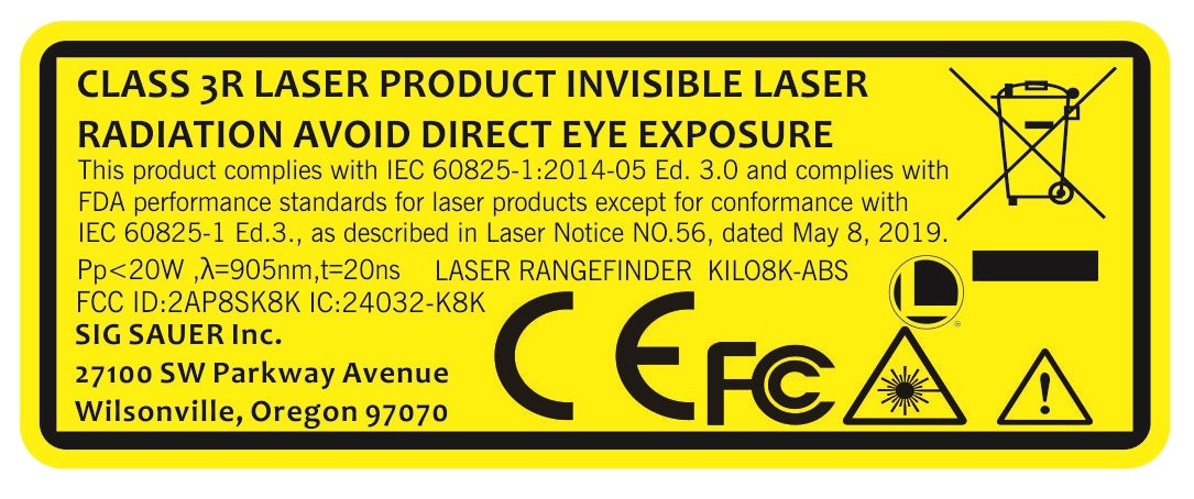 SIG SAUER KILO8K-ABS Compact Rangefinder - NEW PRODUCT!!! FDE COLOUR. - Shooting Warehouse