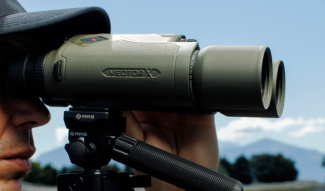 VECTRONIX VECTOR X - Rangefinder Binoculars with APPLIED BALLISTICS ELITE ONBOARD