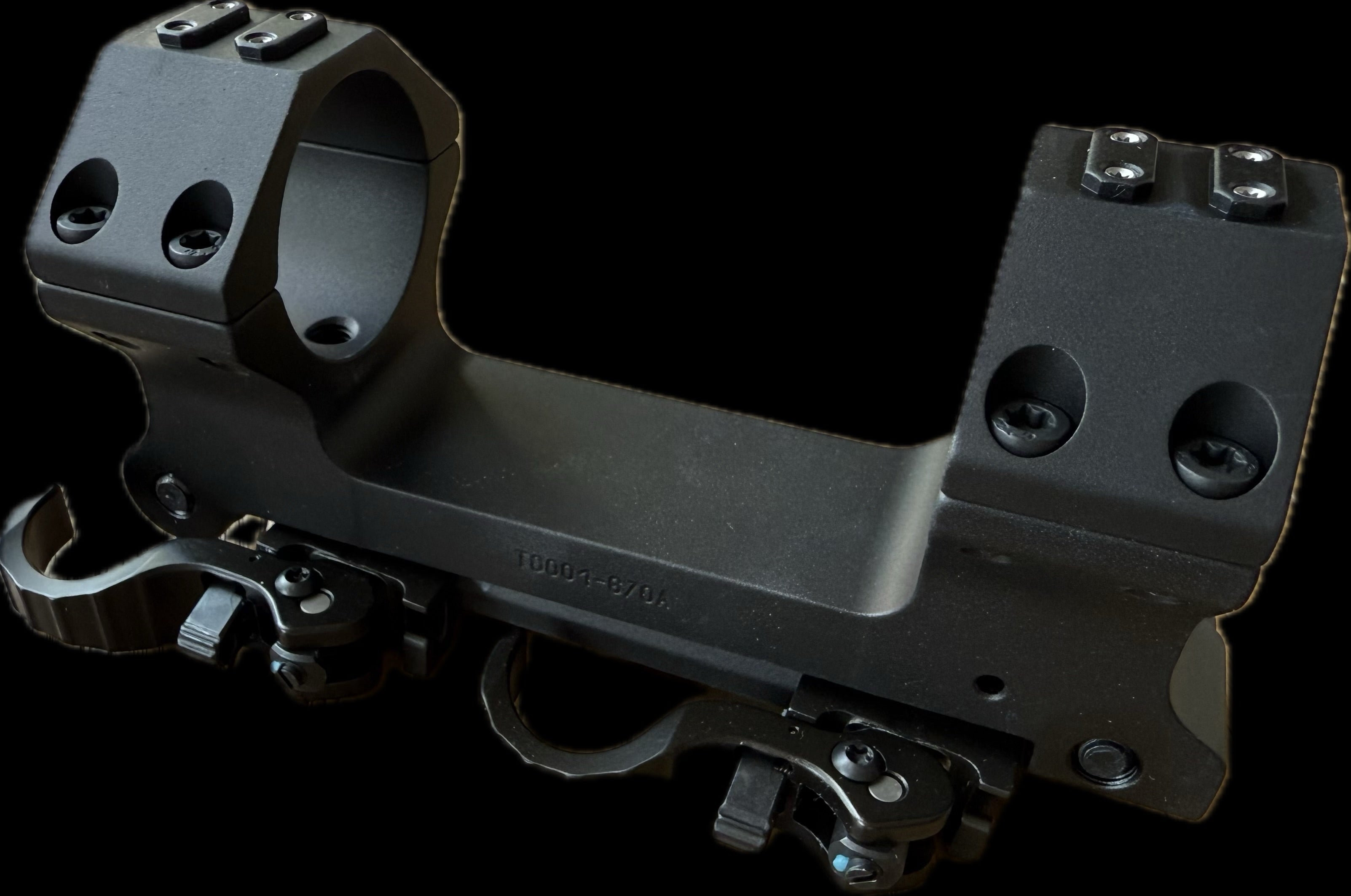 ERA-TAC 34mm ELR Adjustable Inclination Scope Mount (25-45 MRAD, with ...