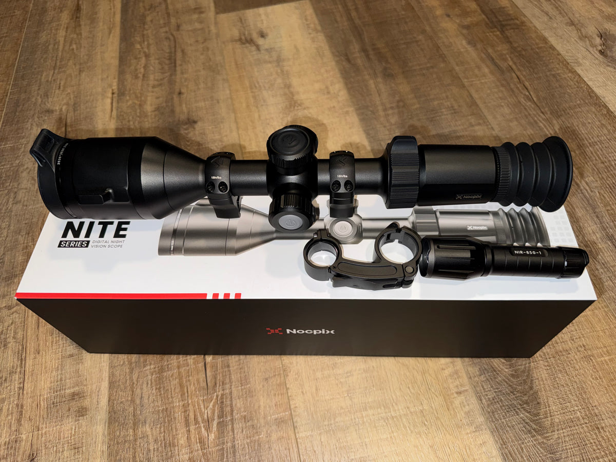 NOCPIX NITE D70R DIGITAL NIGHTVISION Riflescope - Higher than 4K!! OPEN BOX AS NEW PACKAGE DEAL!!
