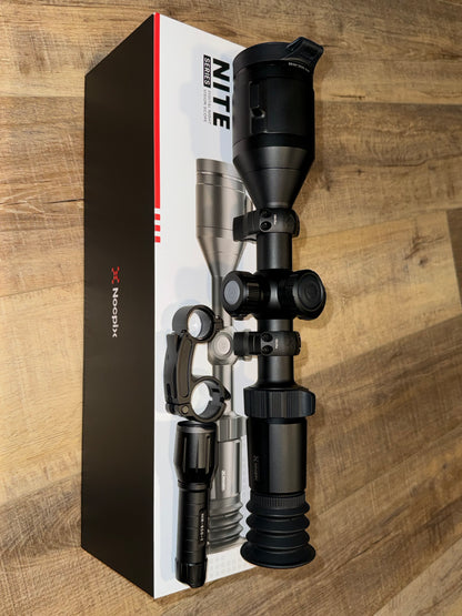 NOCPIX NITE D70R DIGITAL NIGHTVISION Riflescope - Higher than 4K!! OPEN BOX AS NEW PACKAGE DEAL!!