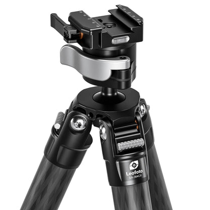 LEOFOTO SA-403CX RIFLE TRIPOD + MA-40X RAPID LOCK Ballhead (Arca & Picatinny Clamp) - Shooting Warehouse Sport Optics