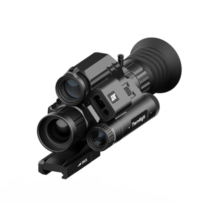 DNT OPTICS TNC335R / TNC635R - THERMNIGHT Thermal & Night Vision Scope with Laser Rangefinder and Ballistic Calculator - Shooting Warehouse Sport Optics