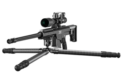 LEOFOTO SA-403CX RIFLE TRIPOD + MA-40X RAPID LOCK Ballhead (Arca & Picatinny Clamp) - Shooting Warehouse Sport Optics