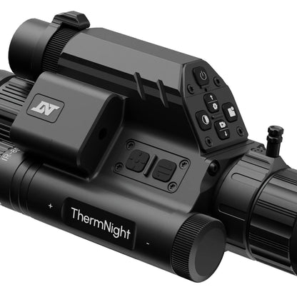 DNT OPTICS TNC335R / TNC635R - THERMNIGHT Thermal & Night Vision Scope with Laser Rangefinder and Ballistic Calculator - Shooting Warehouse Sport Optics