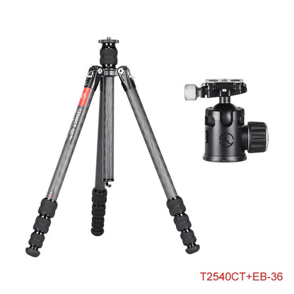 SUNWAYFOTO T2540CT + EB-36 TRAVELER Series Reverse Folding Carbon Fiber Tripod - Shooting Warehouse Sport Optics