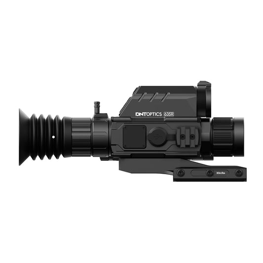 DNT OPTICS TNC335R / TNC635R - THERMNIGHT Thermal & Night Vision Scope with Laser Rangefinder and Ballistic Calculator - Shooting Warehouse Sport Optics