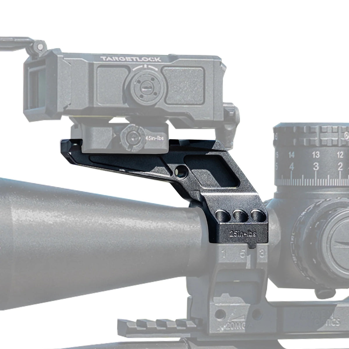 ARKEN OPTICS Rigid Precision PRS Scope Mount 34mm-1.50" (20 MOA) - COMING MID-NOVEMBER!!