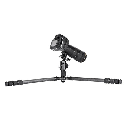 SUNWAYFOTO T2540CT + EB-36 TRAVELER Series Reverse Folding Carbon Fiber Tripod - Shooting Warehouse Sport Optics