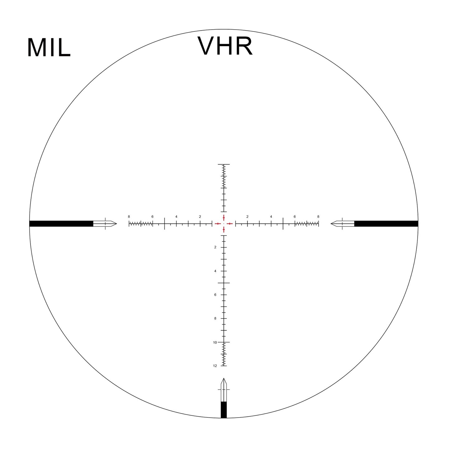 ARKEN OPTICS EPL4 6-24x50 FFP VHR Illuminated Reticle - Shooting Warehouse