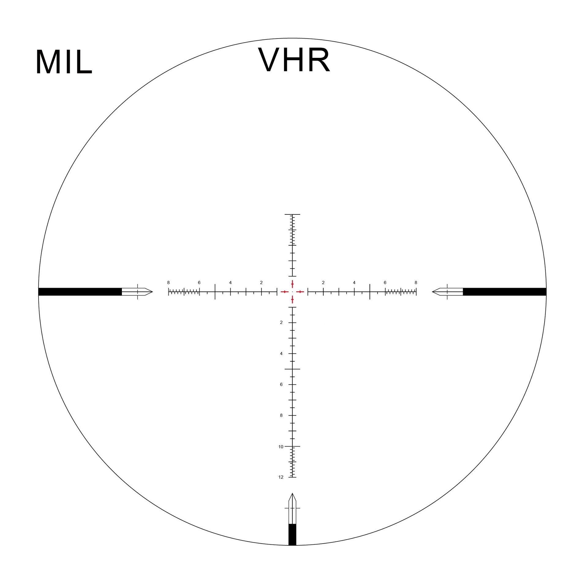 ARKEN OPTICS EPL4 6-24x50 FFP VHR Illuminated Reticle - Shooting Warehouse
