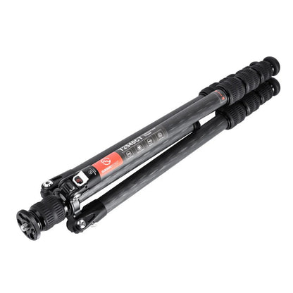 SUNWAYFOTO T2540CT + EB-36 TRAVELER Series Reverse Folding Carbon Fiber Tripod - Shooting Warehouse Sport Optics