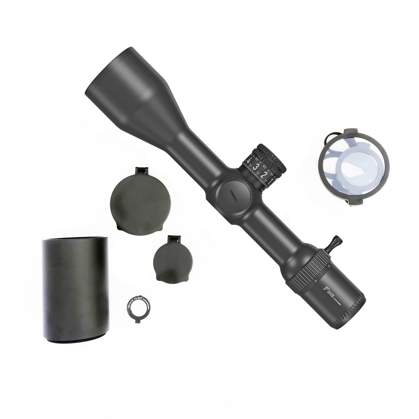 FALCON OPTICS S40i+ 4-40x58i FFP ED Riflescope - MIL (PRE-ORDER NOW) - Shooting Warehouse Sport Optics