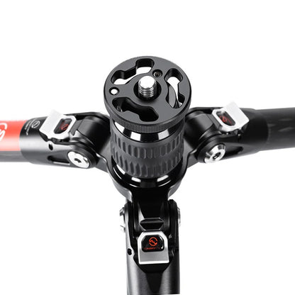 SUNWAYFOTO T2540CT + EB-36 TRAVELER Series Reverse Folding Carbon Fiber Tripod - Shooting Warehouse Sport Optics
