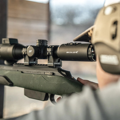 DNT ZULUS 4K Tube-Style Digital Day & Night Vision Scope with LRF and Ballistics - Shooting Warehouse Sport Optics