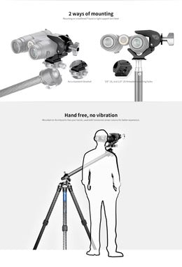 LEOFOTO BC-02 BINOCULAR ADAPTER - ARCA Style