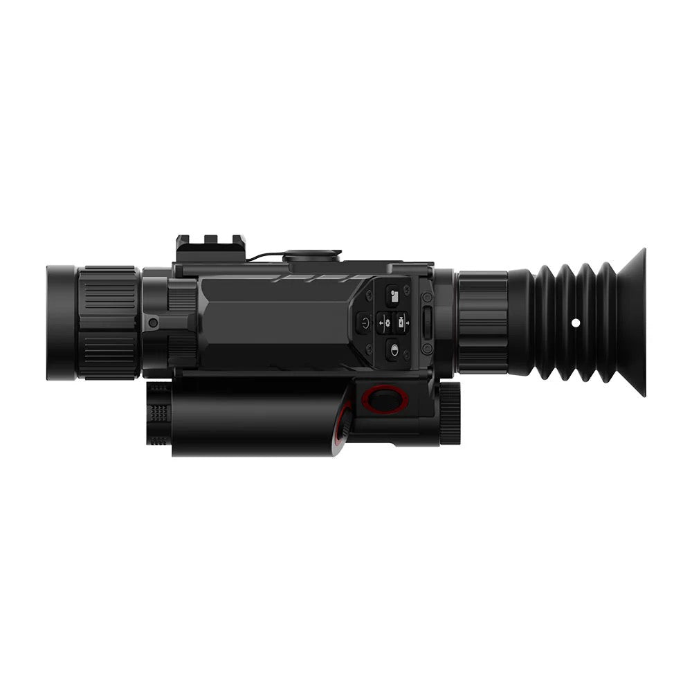 DNT OPTICS TNC225R - THERMNIGHT Thermal & Night Vision Scope with Laser Rangefinder and Ballistic Calculator