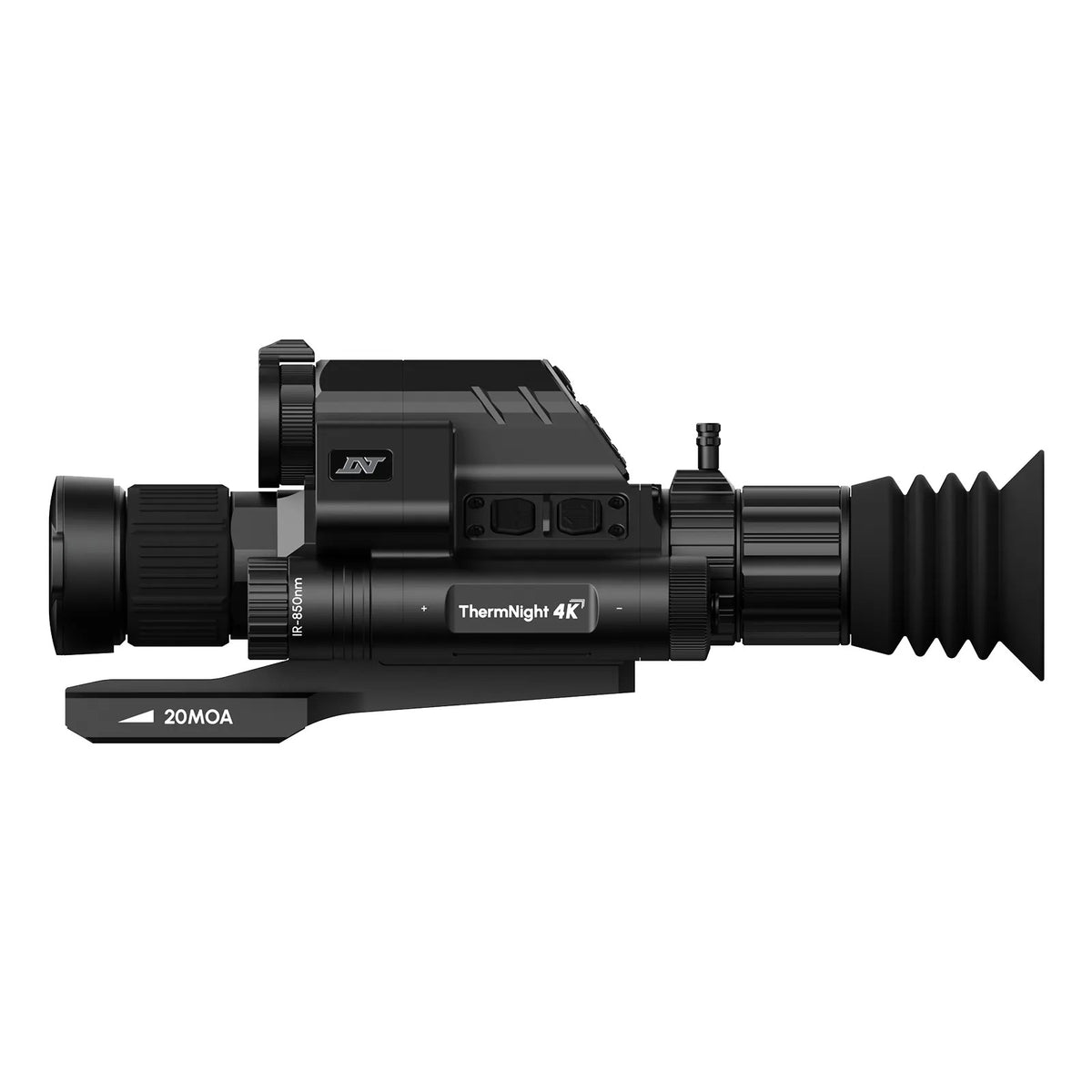 DNT OPTICS TNC4K219R - THERMNIGHT Thermal & 4K Day/Night Vision Scope with Laser Rangefinder and Ballistic Calculator