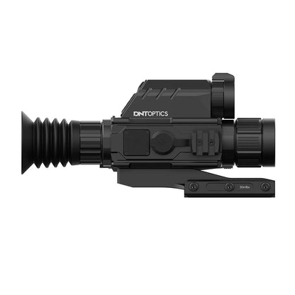 DNT OPTICS TNC225R - THERMNIGHT Thermal & Night Vision Scope with Laser Rangefinder and Ballistic Calculator - Shooting Warehouse Sport Optics