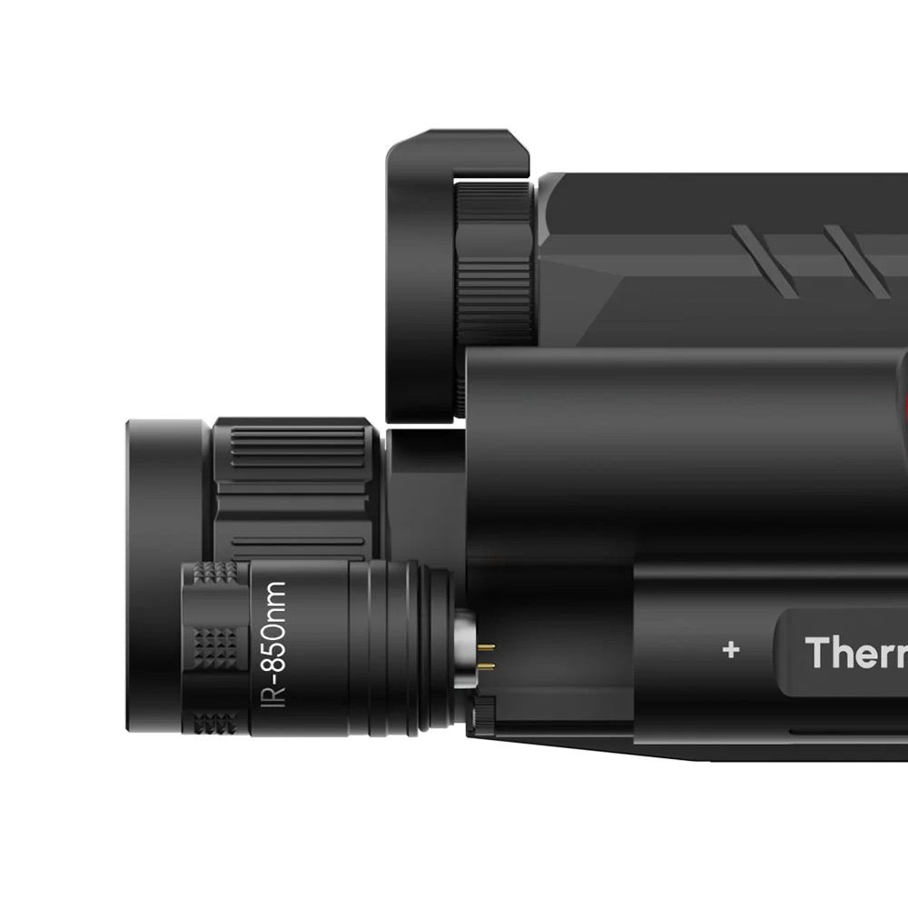 DNT OPTICS TNC225R - THERMNIGHT Thermal & Night Vision Scope with Laser Rangefinder and Ballistic Calculator