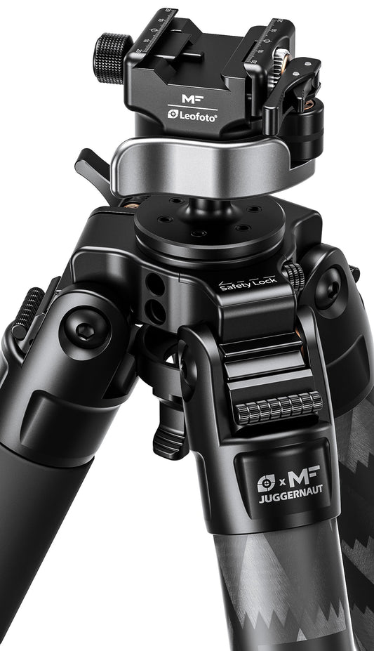 LEOFOTO X Mountain Forged Juggernaut S2 Carbon Fibre Tripod with MA-40SXO Head - IN STOCK - Shooting Warehouse Sport Optics