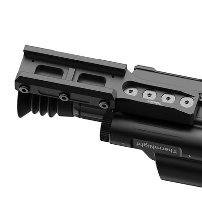 DNT OPTICS TNC225R - THERMNIGHT Thermal & Night Vision Scope with Laser Rangefinder and Ballistic Calculator - Shooting Warehouse Sport Optics