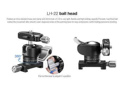 LEOFOTO FDM-03 Binocular/Rangefinder Rail Kit | Length: 320mm - Shooting Warehouse Sport Optics