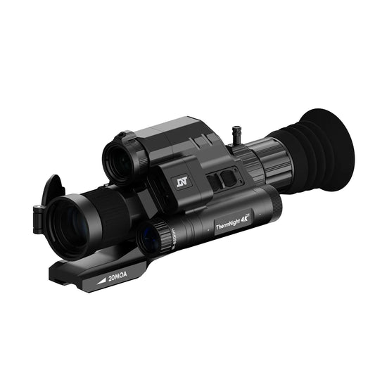 DNT OPTICS TNC4K219R - THERMNIGHT Thermal & 4K Day/Night Vision Scope with Laser Rangefinder and Ballistic Calculator