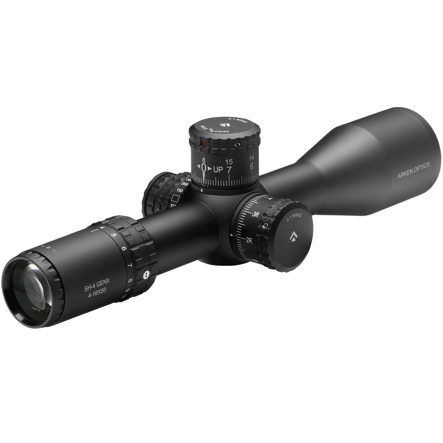 ARKEN OPTICS SH-4J GEN II 4-16x50 FFP VPR Illuminated Reticle