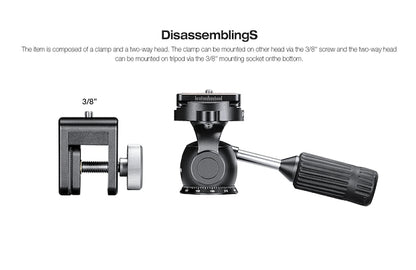 LEOFOTO WN-01+SW-01 CAR WINDOW CLAMP Kit for Binoculars/Spotting Scopes - Shooting Warehouse Sport Optics
