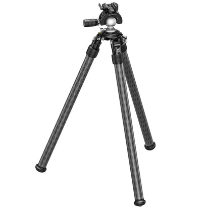 LEOFOTO SO-362CP Inverted Outdoors Series Carbon Fiber Tripod with 75mm Bowl + MH-50LRC HEAD - IN STOCK - Shooting Warehouse Sport Optics