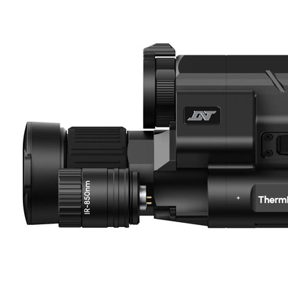 DNT OPTICS TNC4K219R - THERMNIGHT Thermal & 4K Day/Night Vision Scope with Laser Rangefinder and Ballistic Calculator