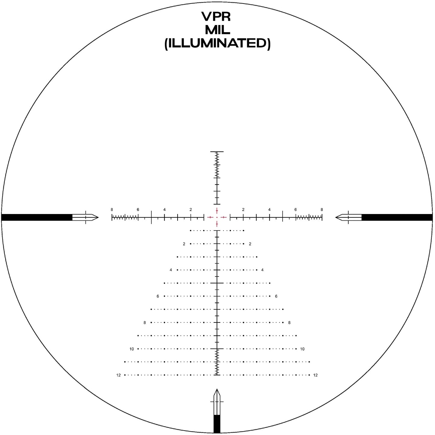 ARKEN OPTICS SH-4J GEN II 4-16x50 FFP VPR Illuminated Reticle