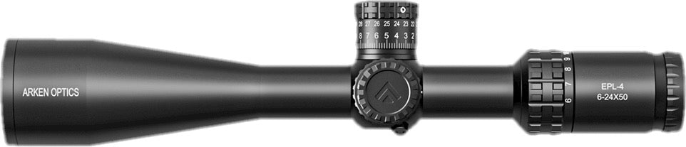 ARKEN OPTICS EPL4 6-24x50 FFP VHR Illuminated Reticle - Shooting Warehouse
