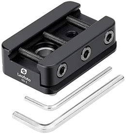 LEOFOTO GS-1 NATO-DVTL Picatinny Rifle Mount | Arca Compatible QR Clamp - Shooting Warehouse Sport Optics