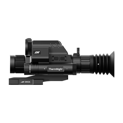 DNT OPTICS TNC335R / TNC635R - THERMNIGHT Thermal & Night Vision Scope with Laser Rangefinder and Ballistic Calculator - Shooting Warehouse Sport Optics