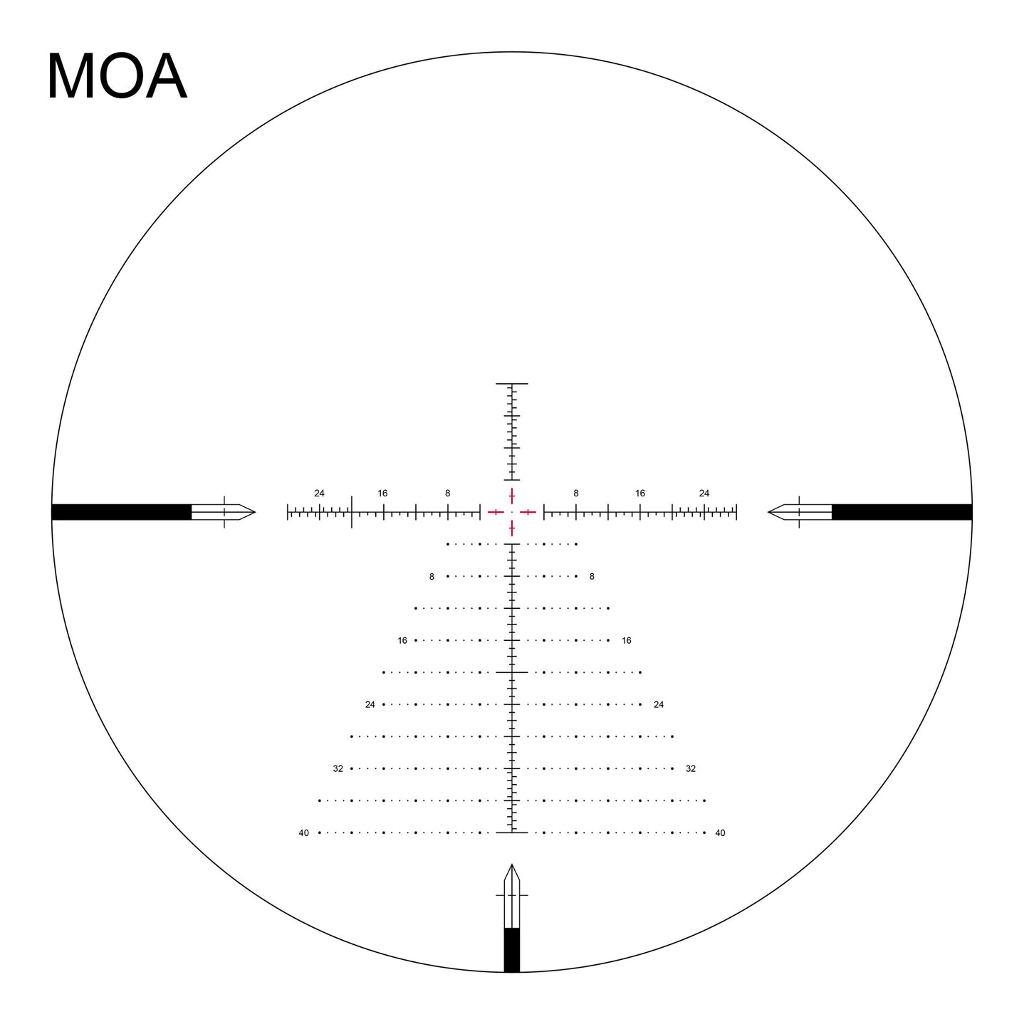 ARKEN OPTICS SH4J 6-24x50 FFP VPR Illuminated Reticle - Shooting Warehouse
