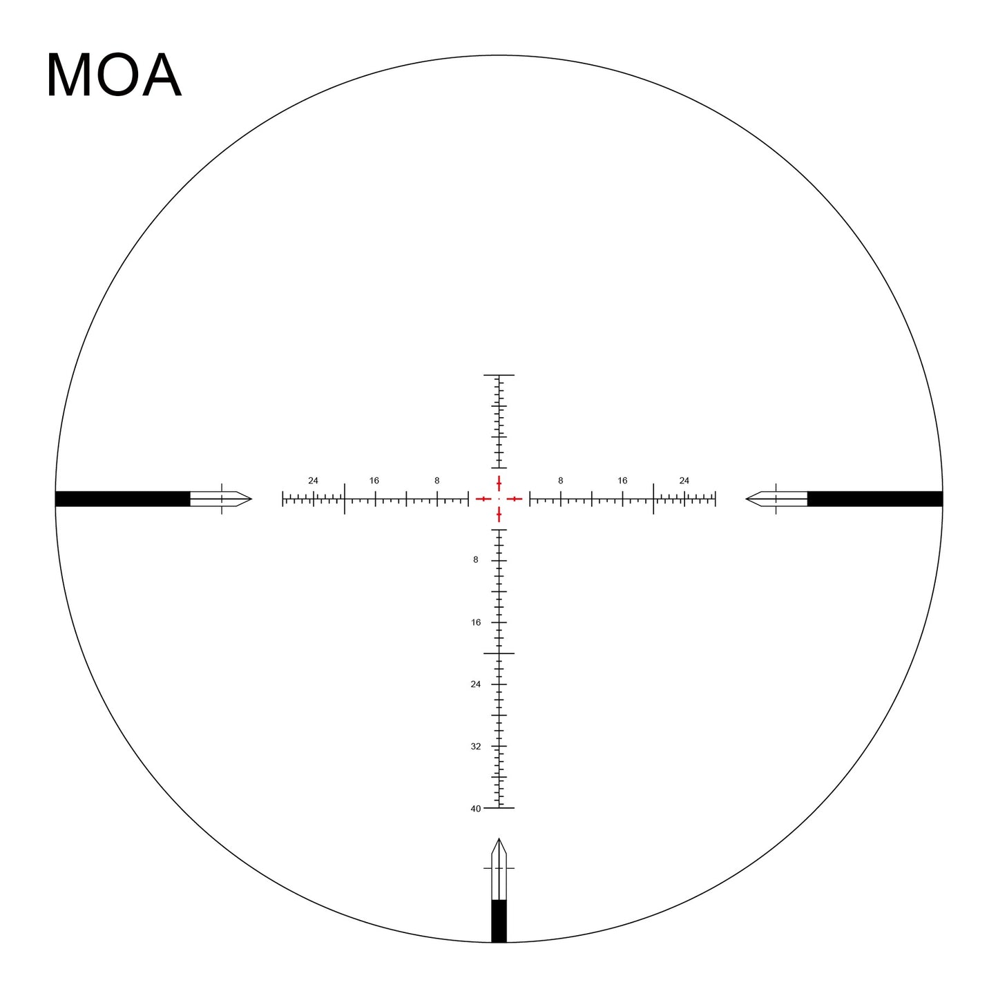 ARKEN OPTICS EPL4 6-24x50 FFP VHR Illuminated Reticle - Shooting Warehouse