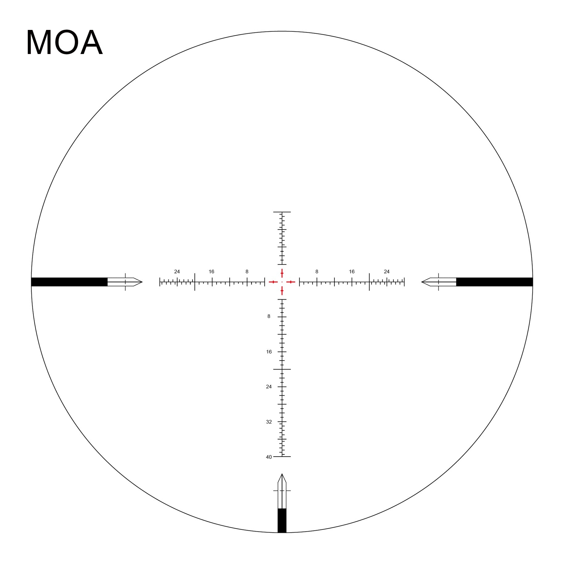 ARKEN OPTICS EPL4 6-24x50 FFP VHR Illuminated Reticle - Shooting Warehouse
