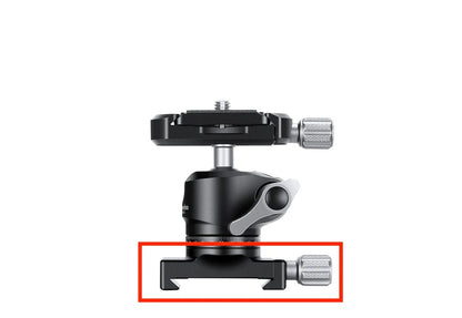 LEOFOTO LH-22 Mini Ball Head + DC22M QR Rail Connector Clamp COMBO | Arca Compatible