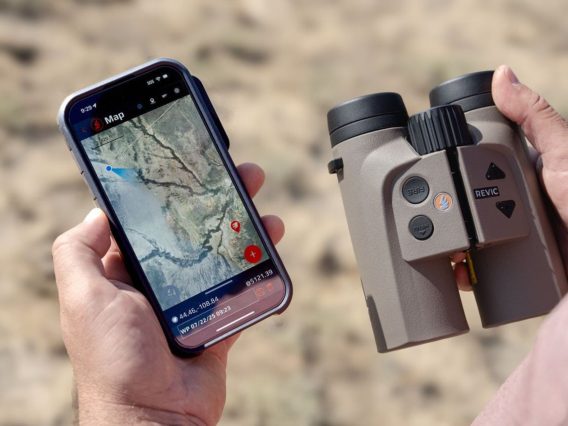 REVIC Optics ACURA BR10 BINOCULAR LASER RANGEFINDER - NEW for 2025!! - Shooting Warehouse Sport Optics