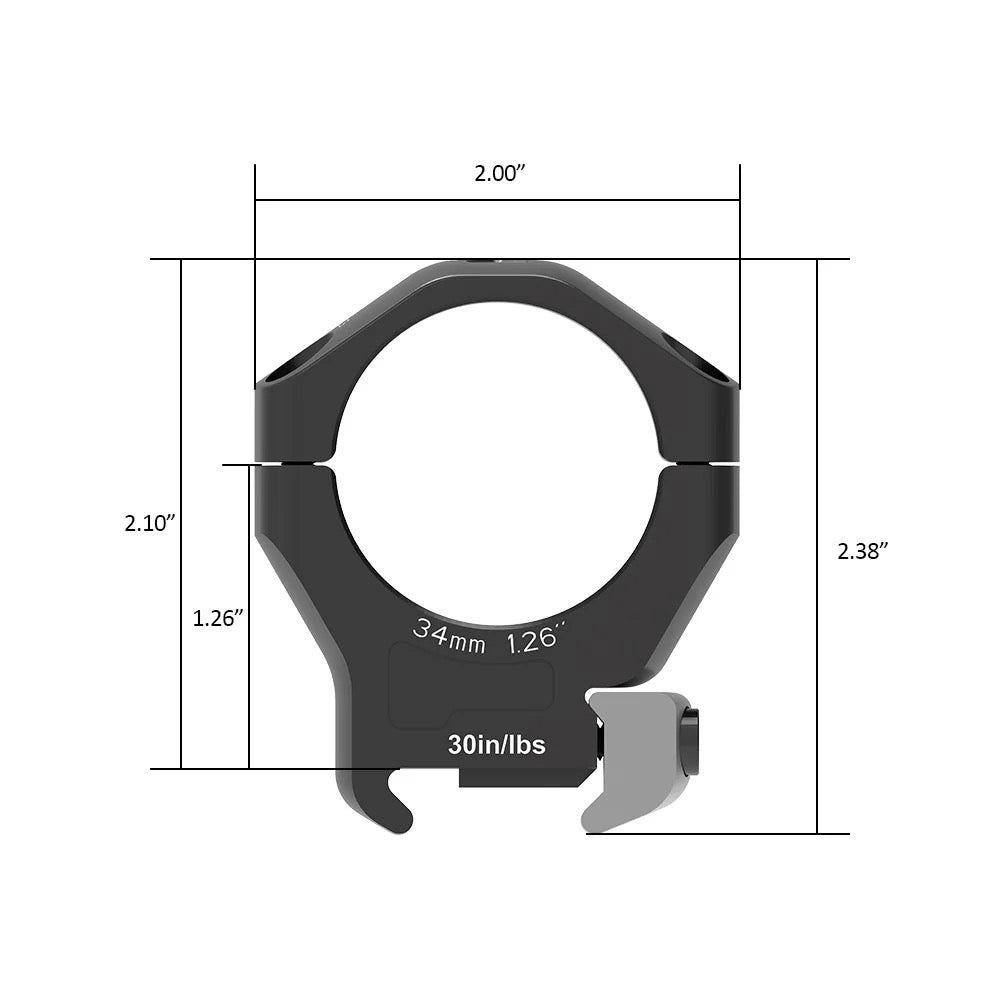 ARKEN OPTICS EP-5 GEN II (5-25×56) FFP Illuminated TOR/VPR - Zero Stop - 34mm Tube - Shooting Warehouse Sport Optics