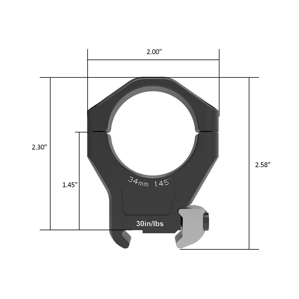 ARKEN OPTICS EP-5 GEN II (5-25×56) FFP Illuminated TOR/VPR - Zero Stop - 34mm Tube - Shooting Warehouse Sport Optics
